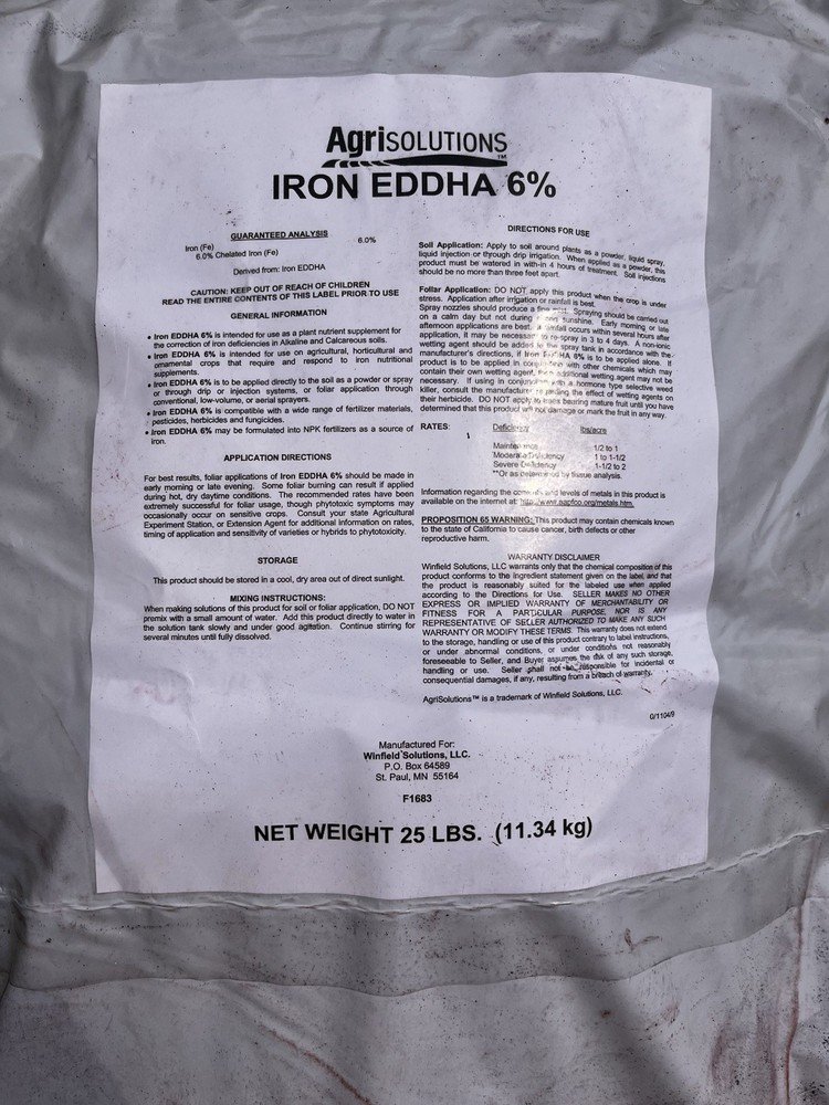 ArgiSolutions Iron EDDHA 6%