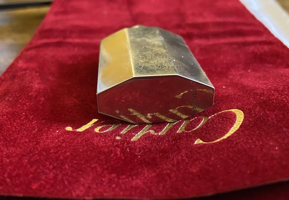 Cartier Sterling Silver Perfume Bottle