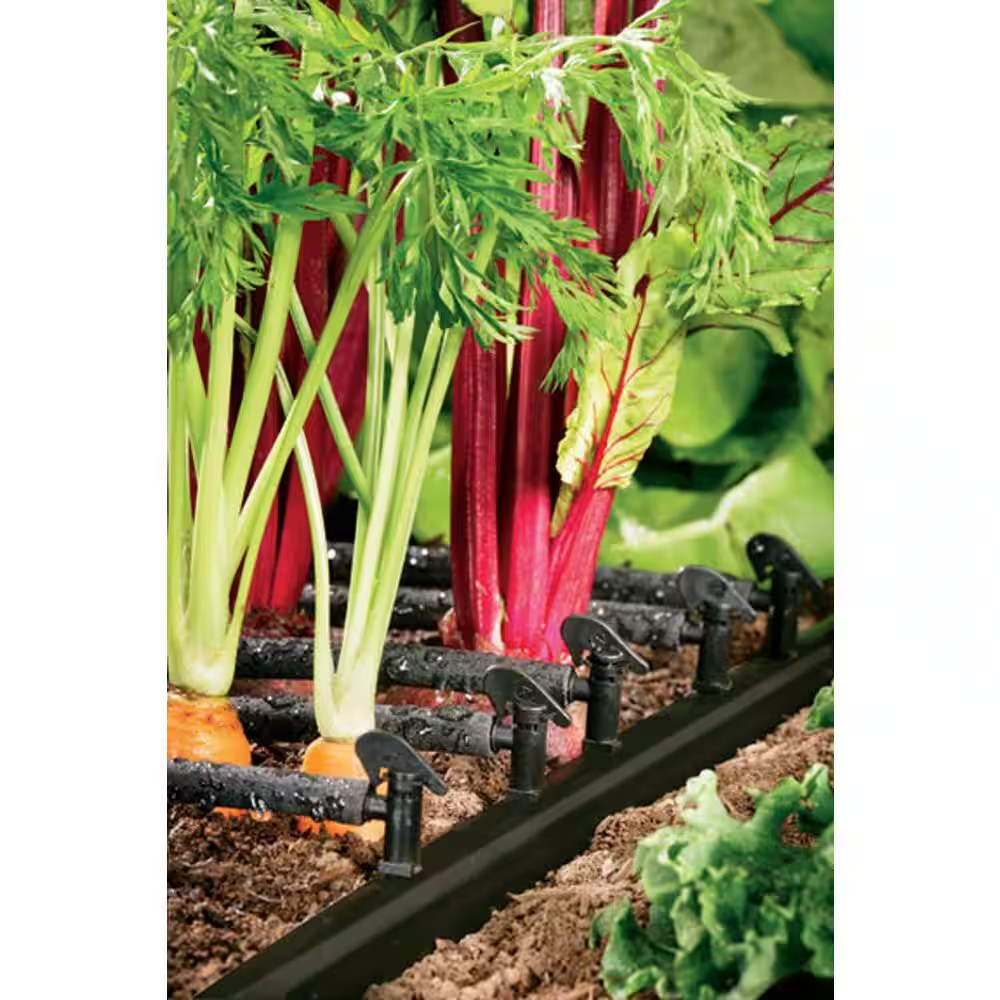 Vegetable Garden Sprinkler Soaker Kit