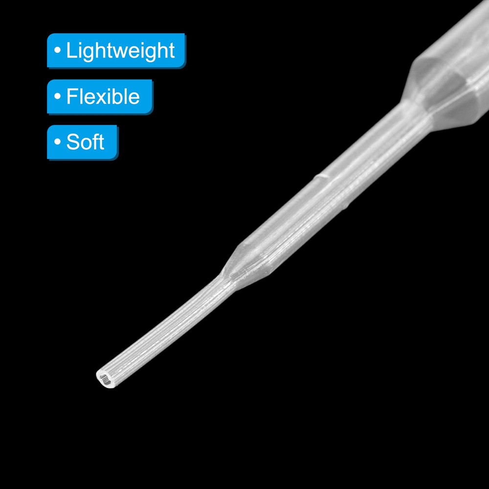 Disposable Transfer Pipette, 100pcs 0.2ml LDPE Polyethylene Plastic Pipette