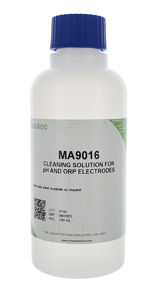 Milwaukee Instruments MA9016 Cleaning Solution for pH/ORP Electrode, 230 mL