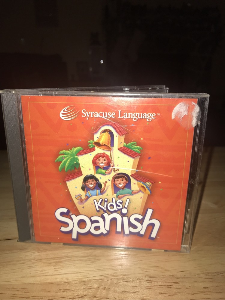 Syracuse Language Kids Spanish (1998, Windows 95 & up) Cd-Rom
