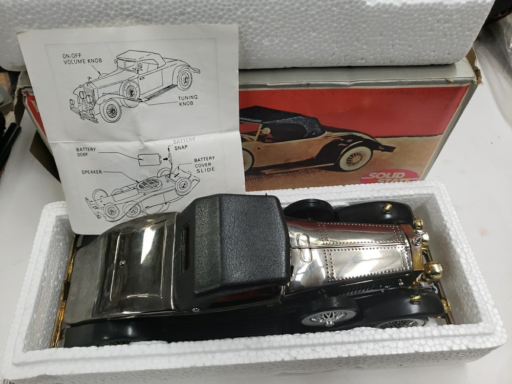 Vintage Unused Solid State Rolls Royce Phantom 2 Transistor Radio Original