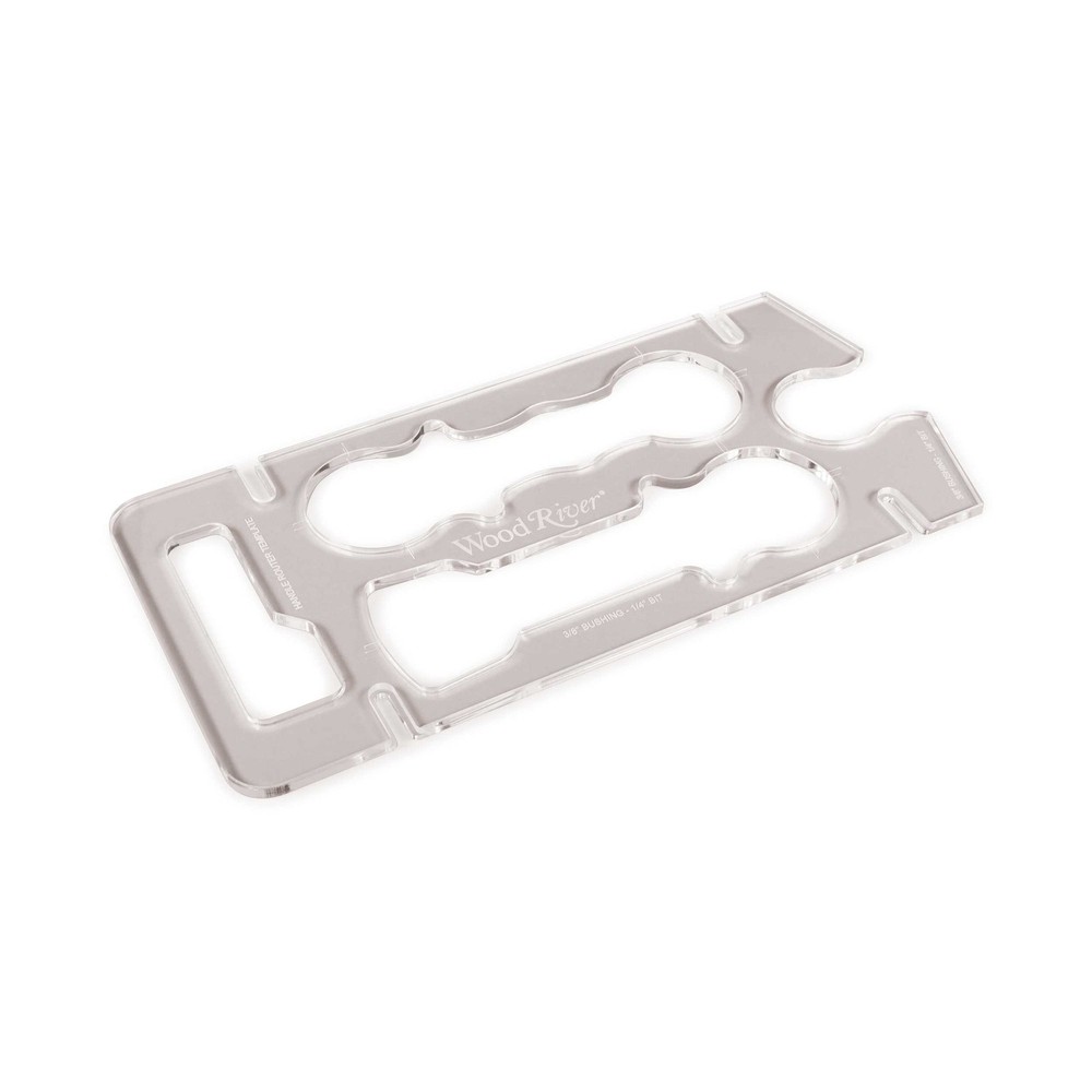 WOODRIVER 3-in-1 Handle Router Template
