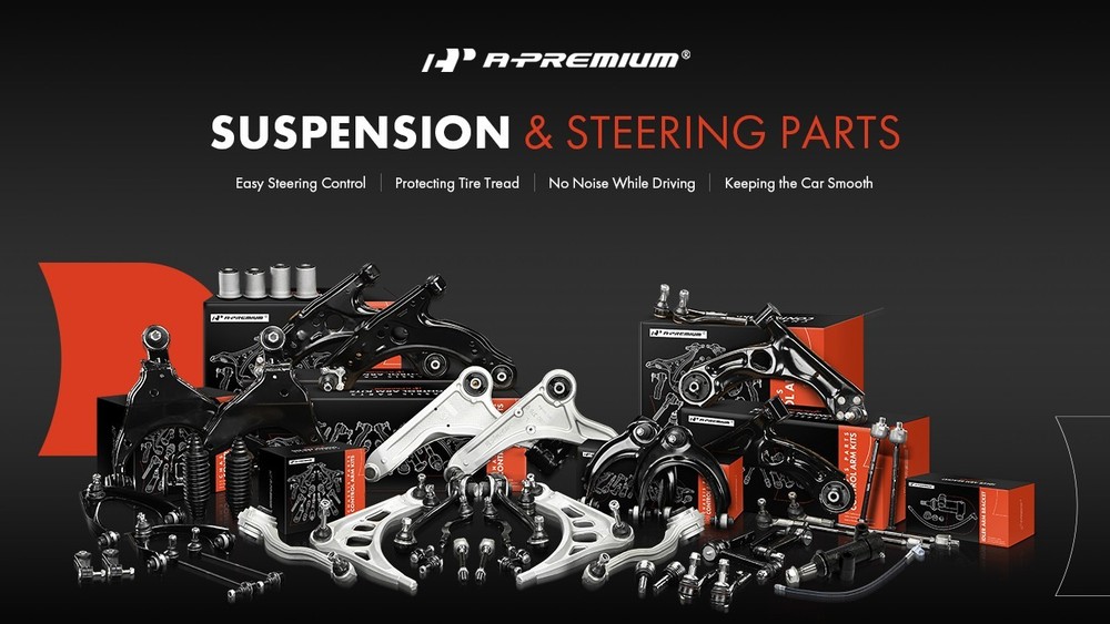 A-Premium Front Right Upper Control Arm, with Ball Joint & Bushing, Compatible w