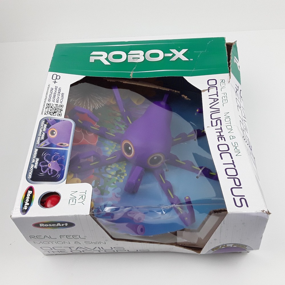 Robo-x Octavius The Octopus Interactive Robotic Toy Roseart 77102