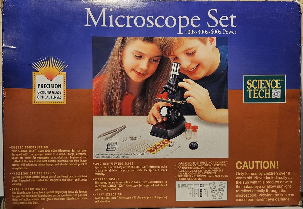 Science Tech Microscope Set 29 Piece Set