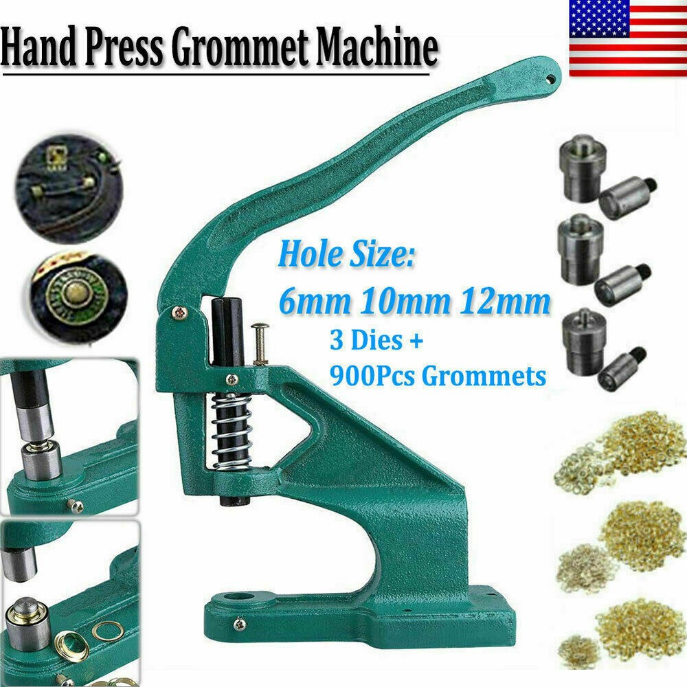 Hand Press Punching Machine Button Hole Button Hole Rivet Button Hole Opener New