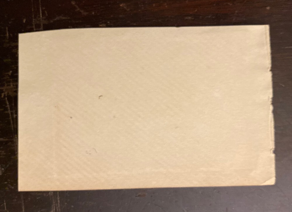 1903-1928 Broadway Actor Billy Van Autograph 112-62