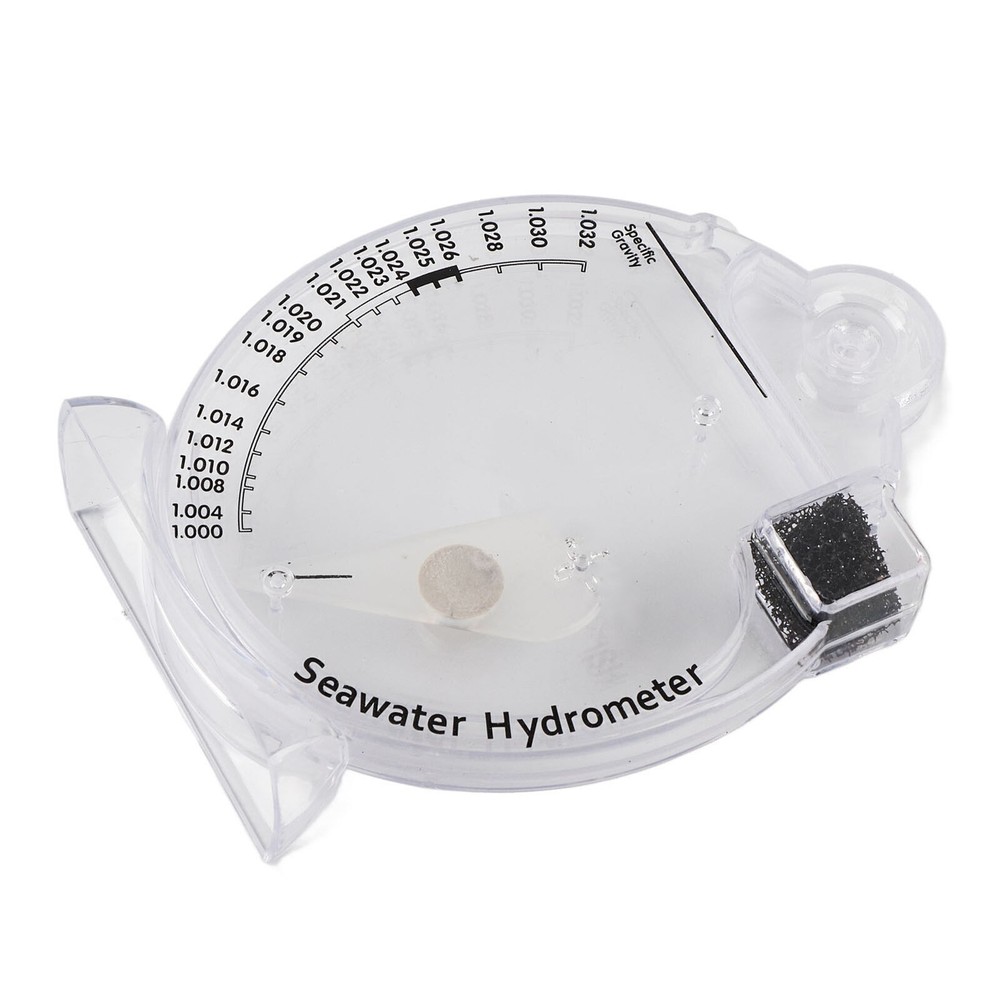 Sea Hydrometer Salinity Specific Gravity Test Saltwater Concentration Aquarium