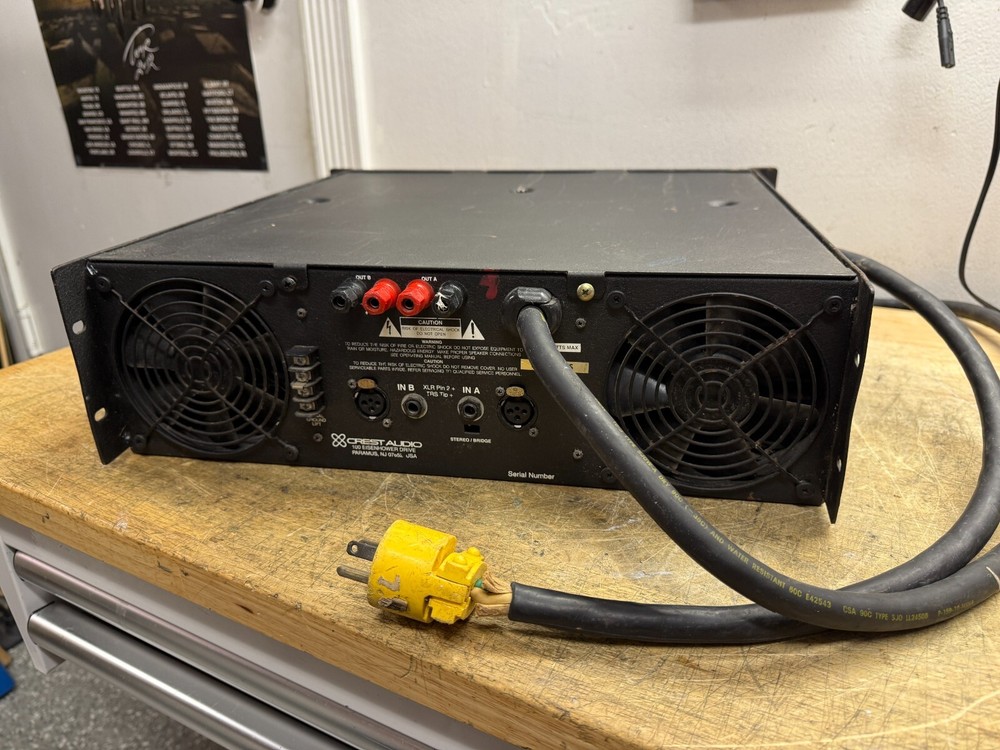 CREST AUDIO CA12 Power Amplifier