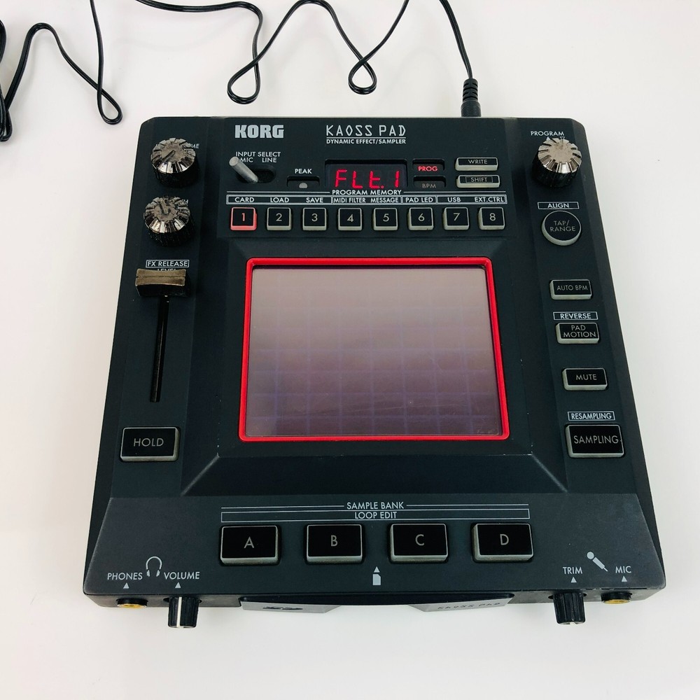 KORG KP3 KP-3 Kaoss Pad Dynamic Effect Sampler Sequencer Tested Dynamic Effect