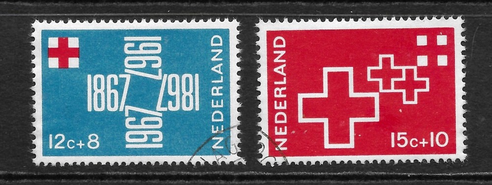 Netherlands- 1967 Centenary Dutch Red Cross - Used