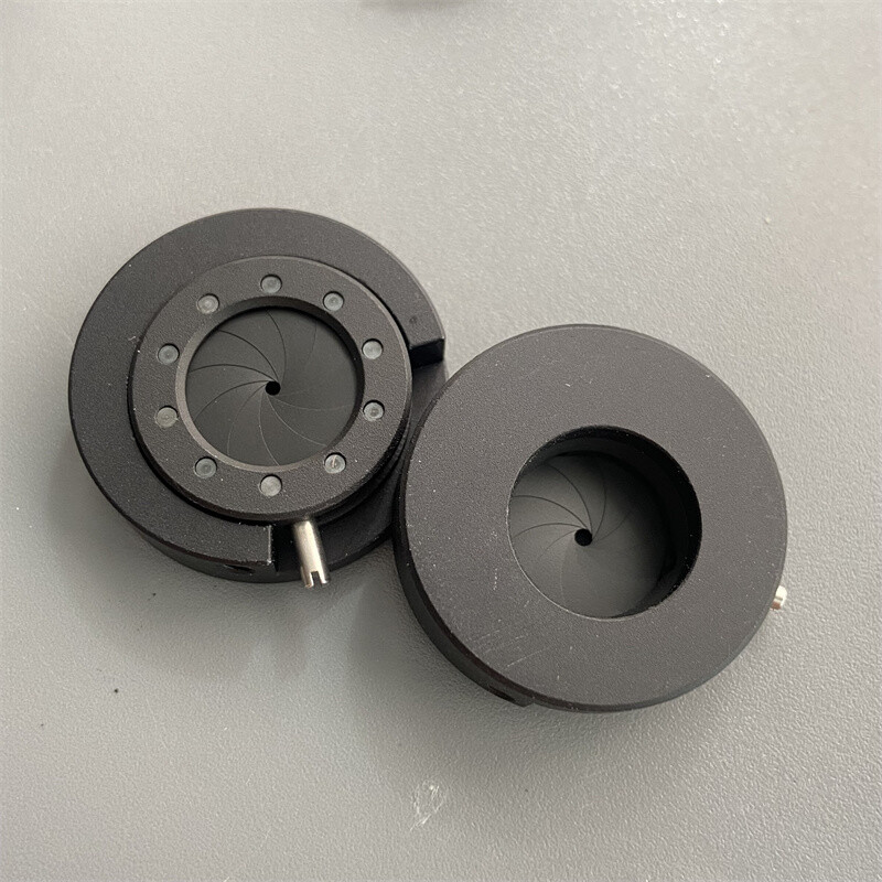 Adjustable Mechanical Iris Aperture 1-12mm Microscope Camera Module M4 thread