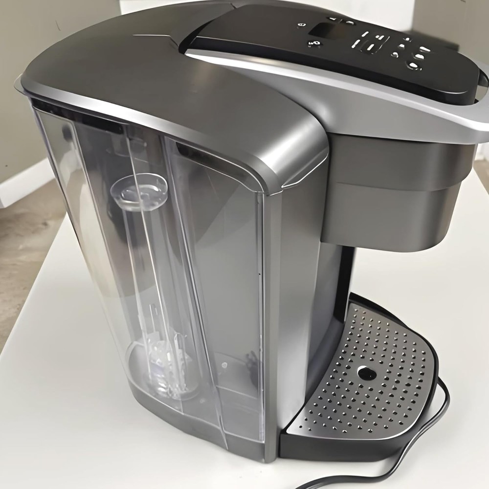 Replacement Water Reservoir + Filter Holder, Compatible with Brushed Silver
