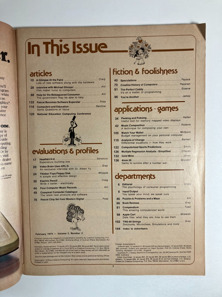 Creative Computing magazine February 1979