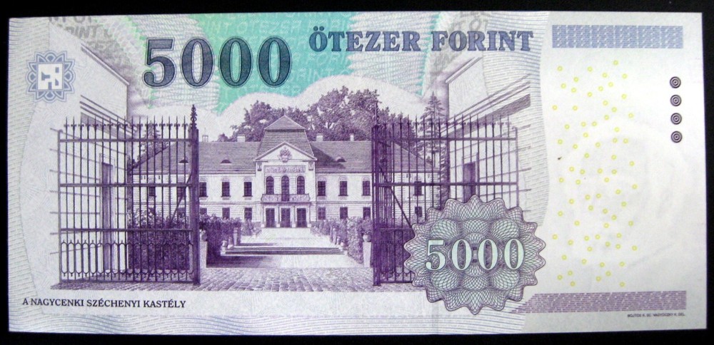 HUNGARY - 5000 FORINT 2008 UNC P 199a