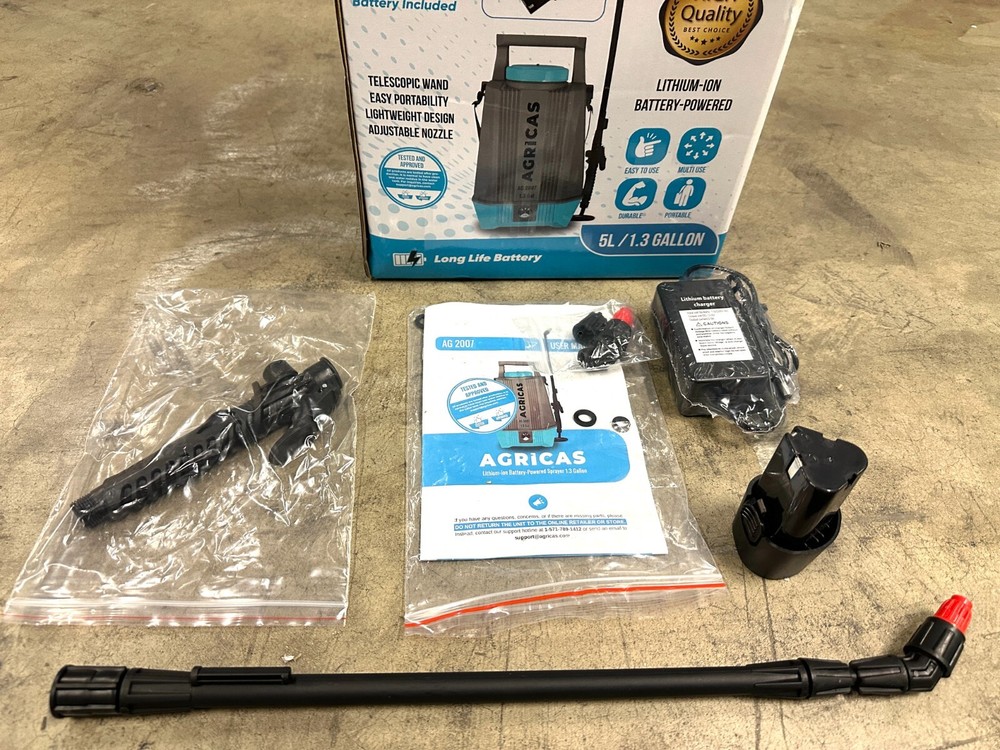 AG2007 1.3 Gallon Battery Powered Sprayer
