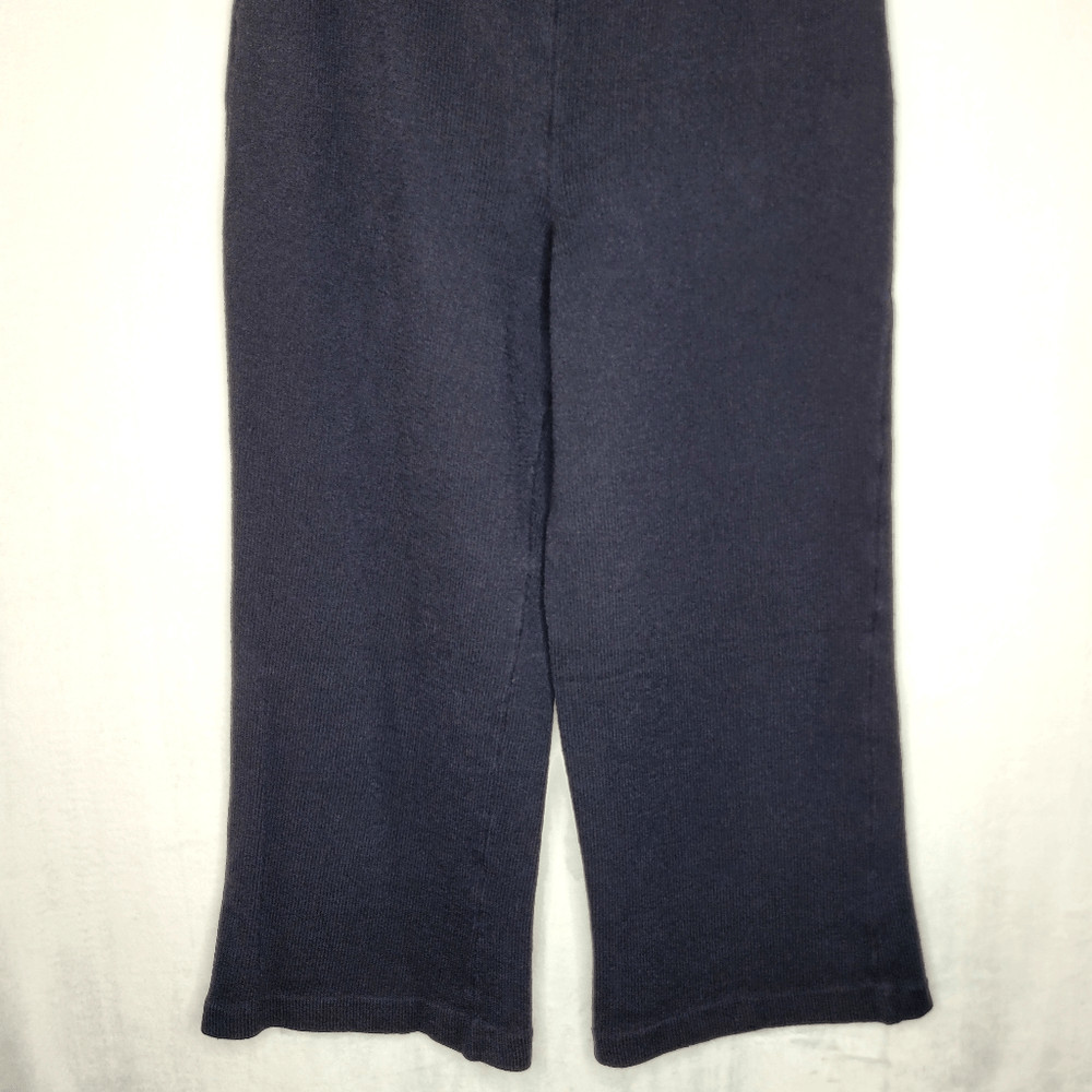 St. John Collection Black Santana Knit Pull On Pants Size 6