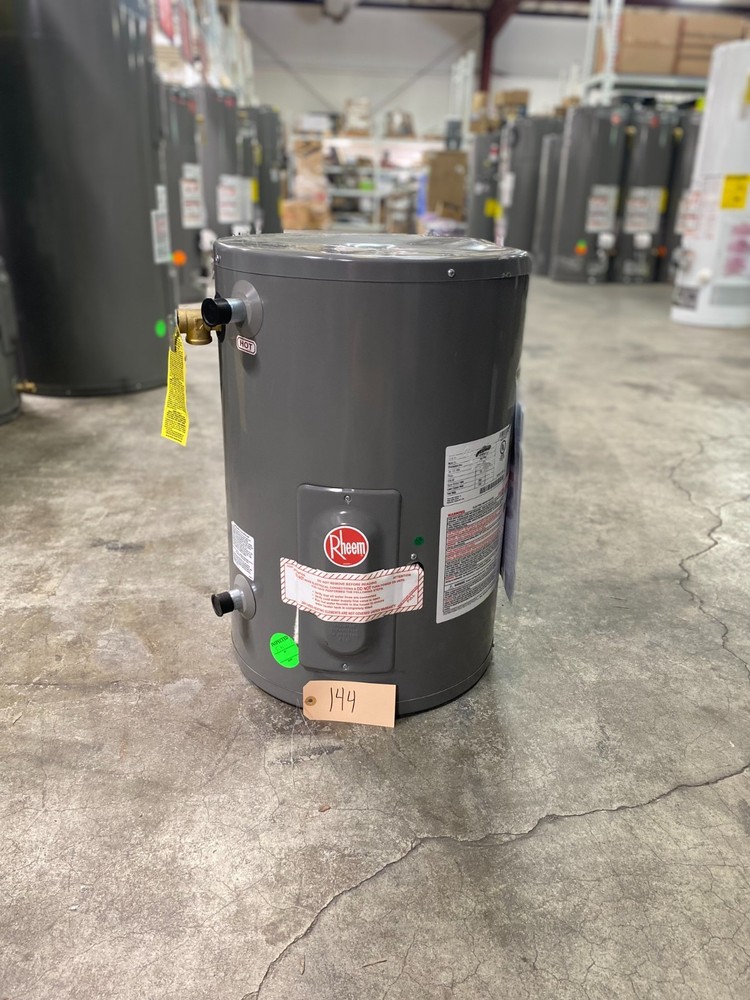 NEW Rheem 10 Gallon Point of Use Electric Water Heater. Item #144