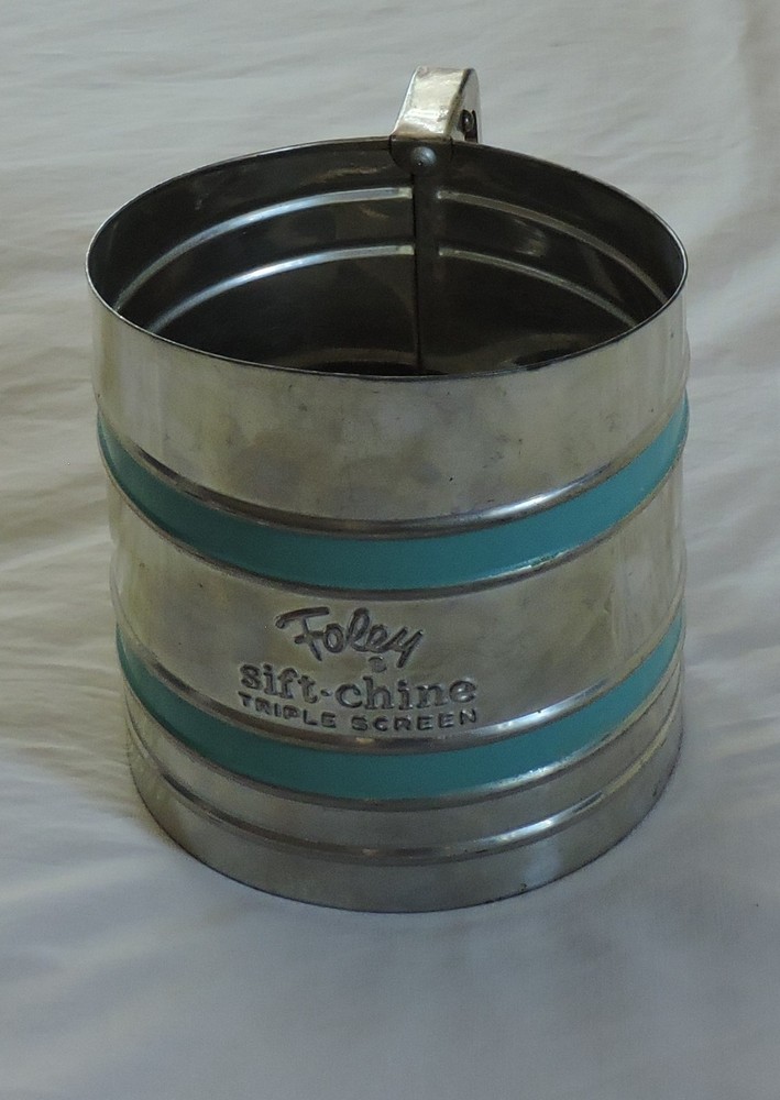 Vintage Foley Sift-Chine Triple Screen Working