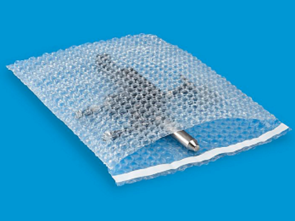 100 Bubble Out Bags 6x8.5 Protective Wrap Pouches Self Sealing