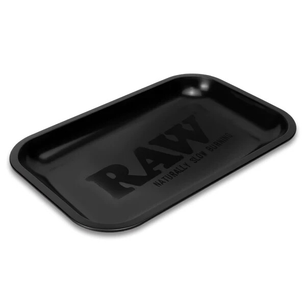 RAW Matte Black Small Rolling Tray