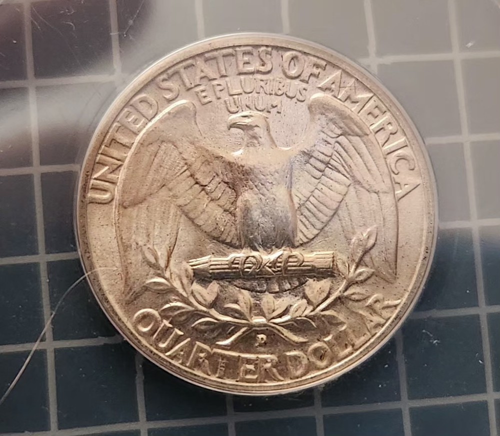 1942 and 1942 D ANACS MS 64 WASHINGTON QUARTERS