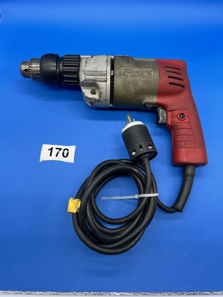 MILWAUKEE TOOLS 5392-1 3/8"HAMMER DRILL W/CASE CORDED