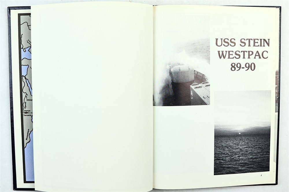 USS Stein (FF-1065) 1989 1990 Westpac Deployment Cruise Book
