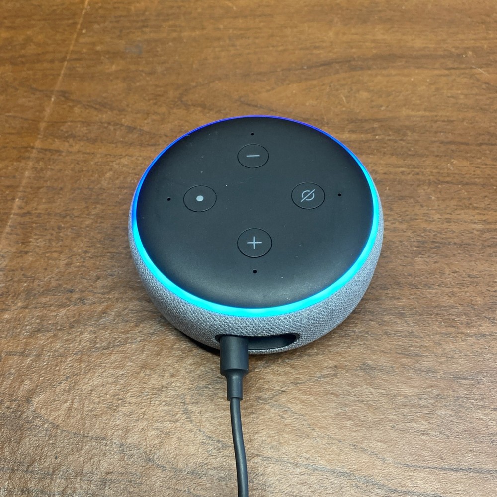 Amazon Echo Dot 3rd Gen Smart Speaker - Heather Gray (D9N29T)