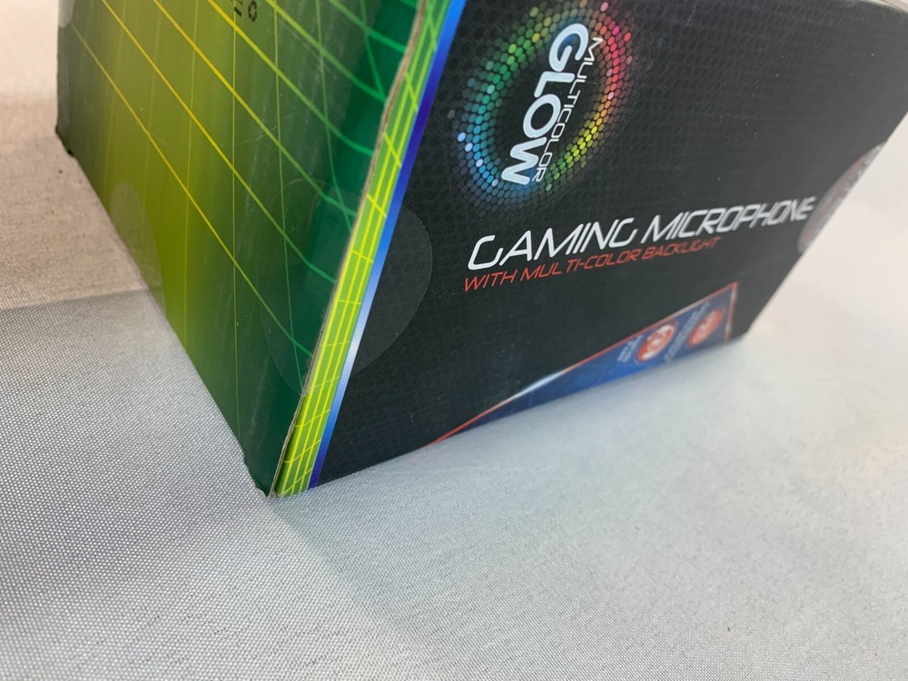 New Bytech Adjustable Gaming microphone - new- Multi Color Backlight Hands Free