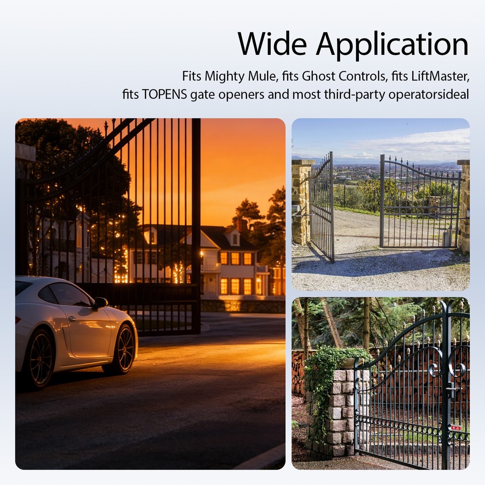 Vehicle Exit Sensor For Ghost Controls Automatic Driveway Gate Opening Systems