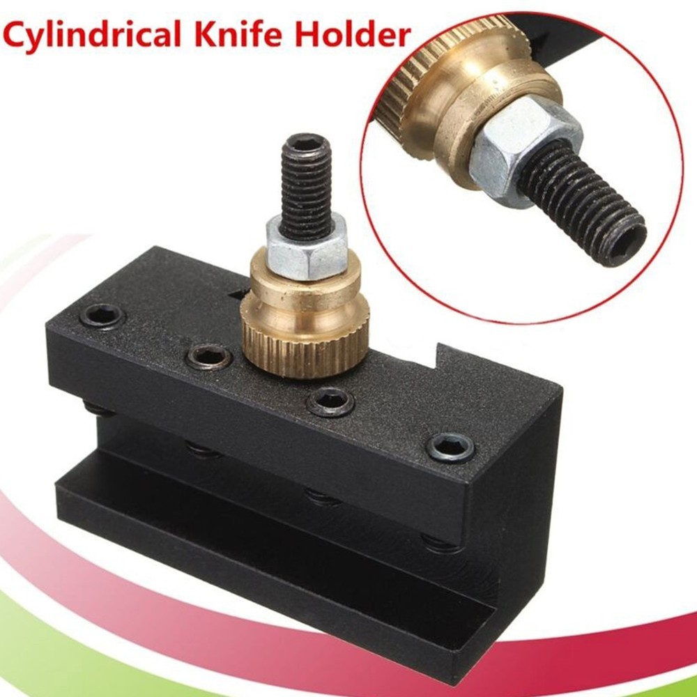 1/4- 1/2/Mini Lathe Quick Change Post Facing Milling Turning-Tool Holde