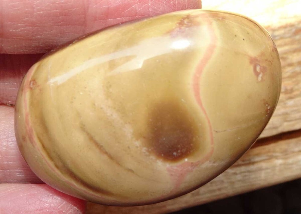 Polychrome Jasper - 3 Polished Pebbles - Madagascar sc749f