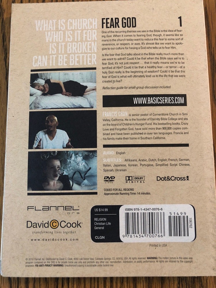 Basic, Vol. 1: Fear God DVD