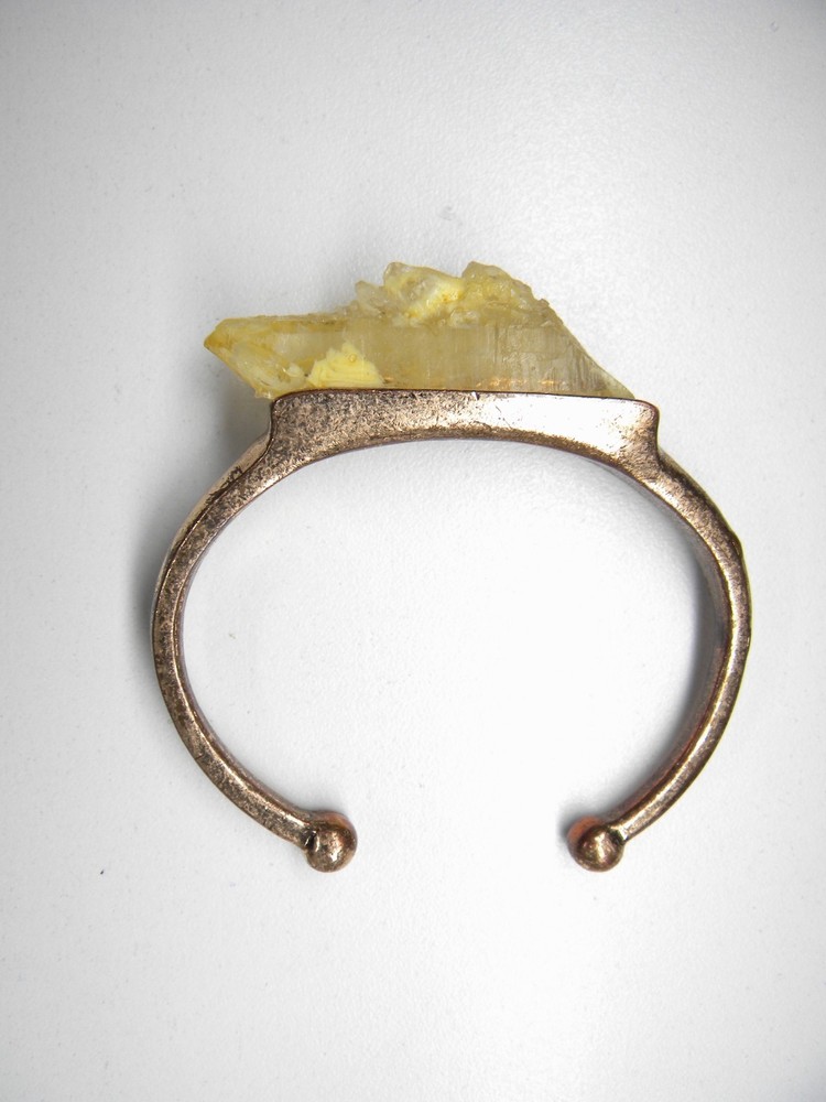 Raw Crystal Bracelet