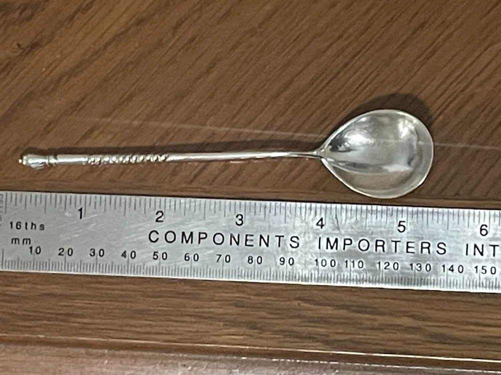 Sterling Silver Drink Spoon   14 g