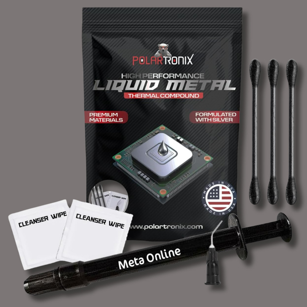 PS5 Over Heating Problem Solver 1.5 Grams Liquid metal thermal paste CPU, GPU