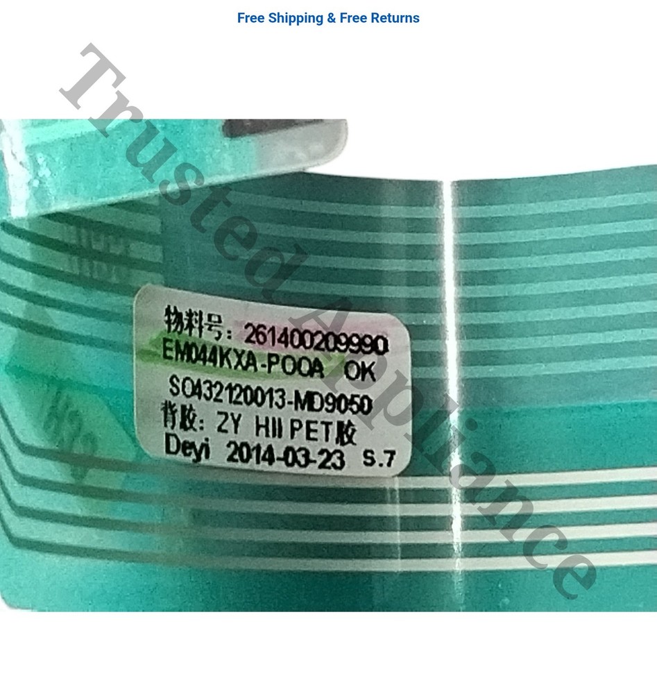 Microwave Control Panel Console EM044KXA-P00A black