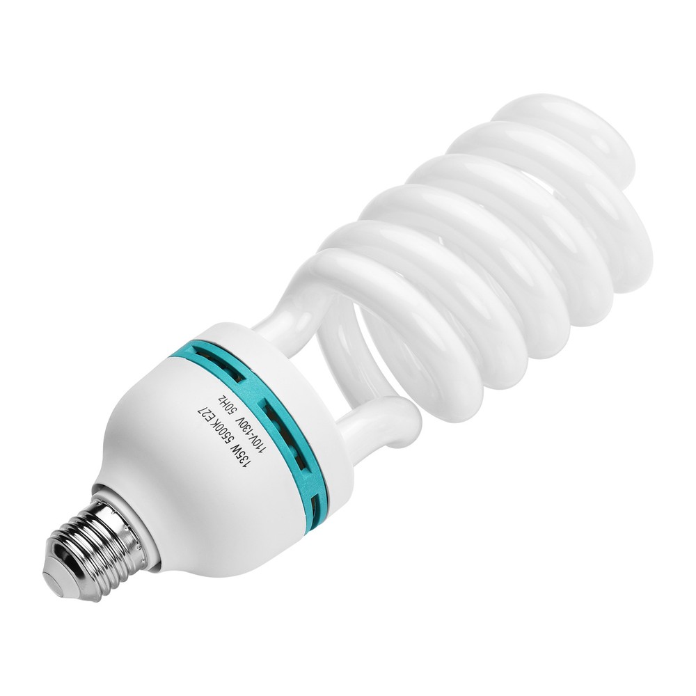 Spiral Fluorescent 135W 5500K Daylight CRI90 E27 Socket I6Q8