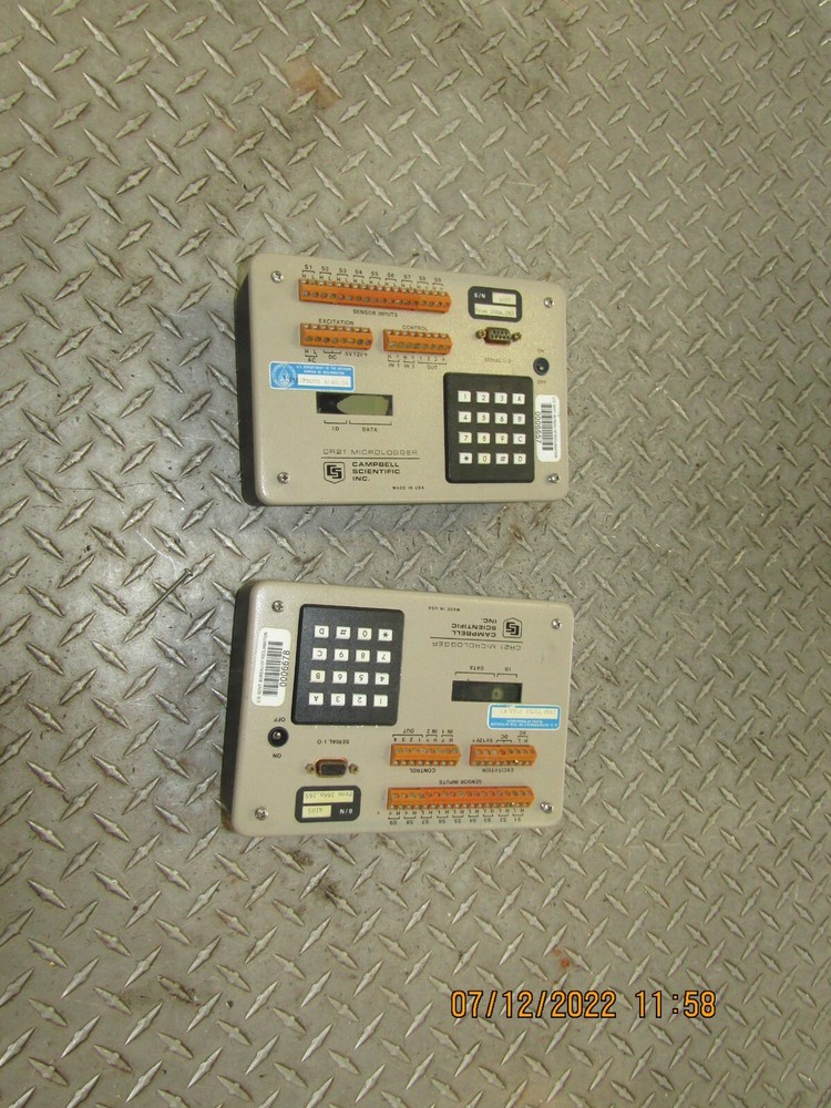 CAMPBELL SCIENTIFIC CR21 MICROLOGGER
