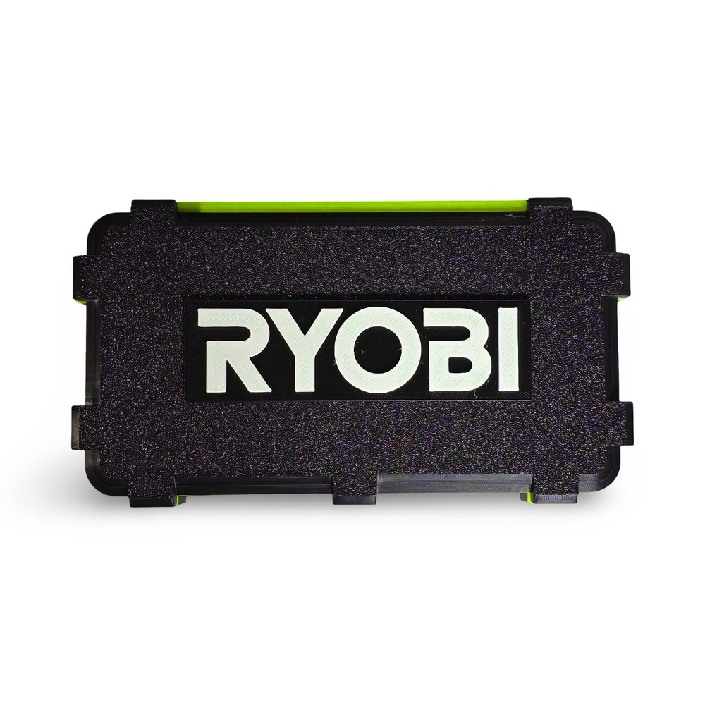 Ryobi Blacked Out Modular Case | Hardware Utility Organizer