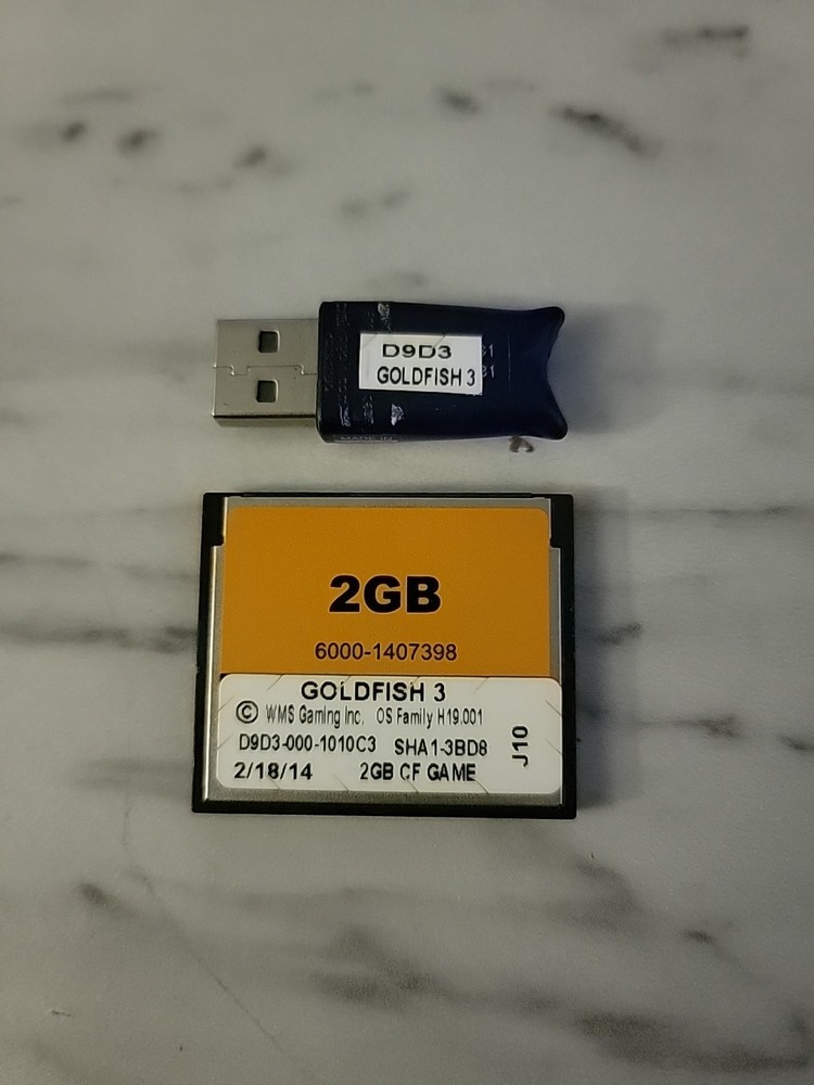 WMS BB3 GOLDFISH 3 Complete Software D9D3