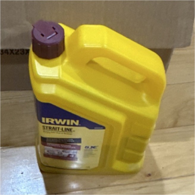IRWIN STRAIT-LINE 4935525 Marking Chalk Yellow Permanent Staining