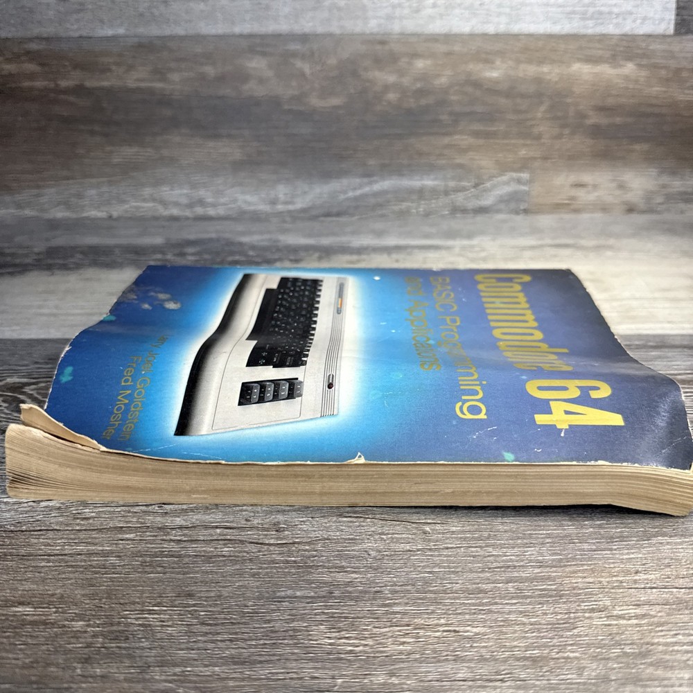 Commodore 64: Basic Programming and Applications by Goldstein Mosher 1984