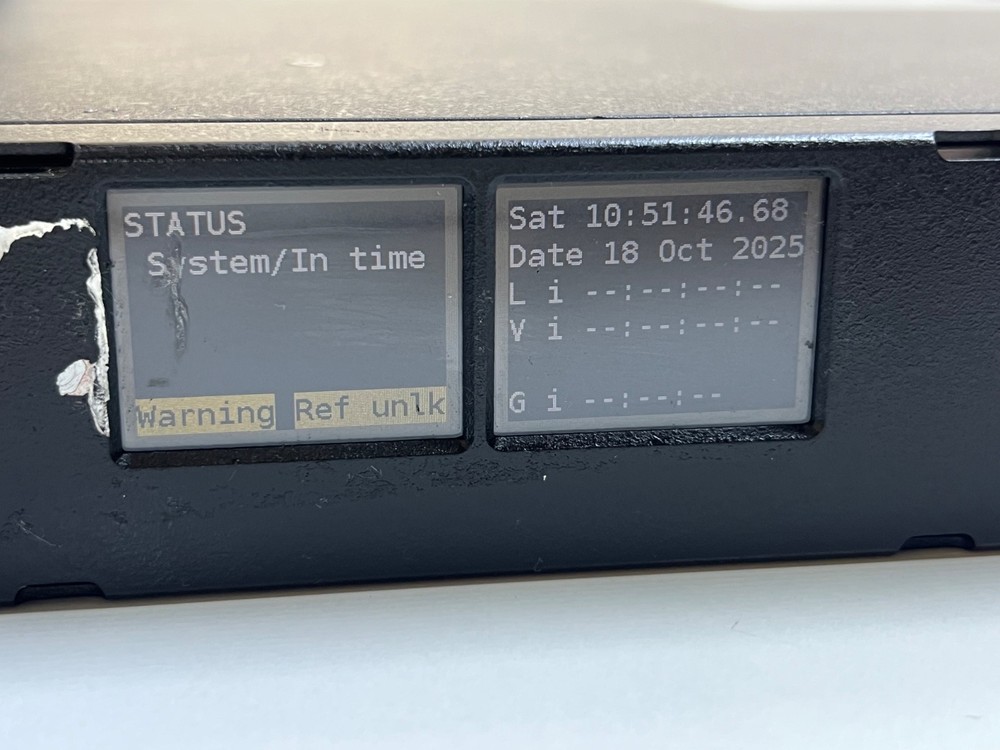 Evertz 5601MSC Master SPG/Master Clock System