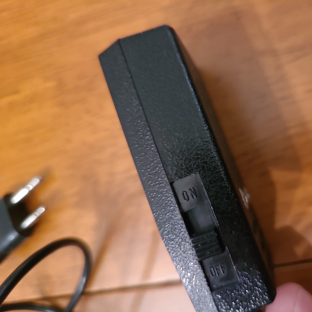 Panasonic Dynamic Microphone WM-2202 Made In Japan Black Untested