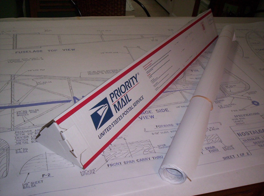 Telemaster 40 RC 73 inch Trainer Airplane Printed Plans