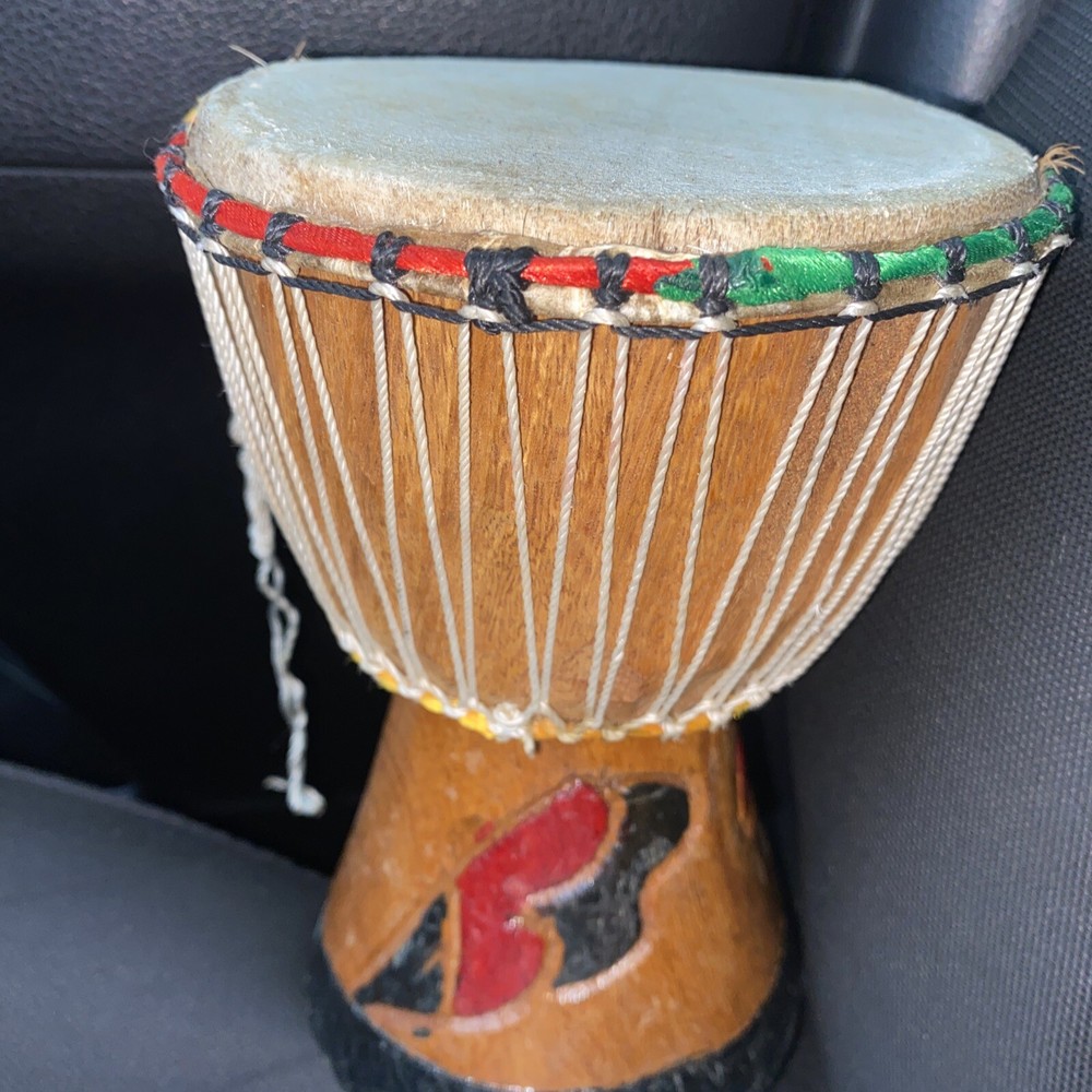 decorative djembe drum